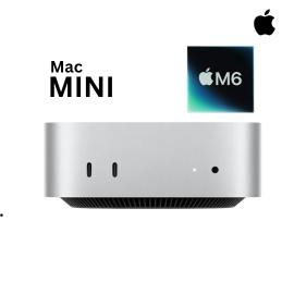 Apple MAC Mini | Silver ( Chip M6 / 16GB/ 256 GB PCIE M.2 )