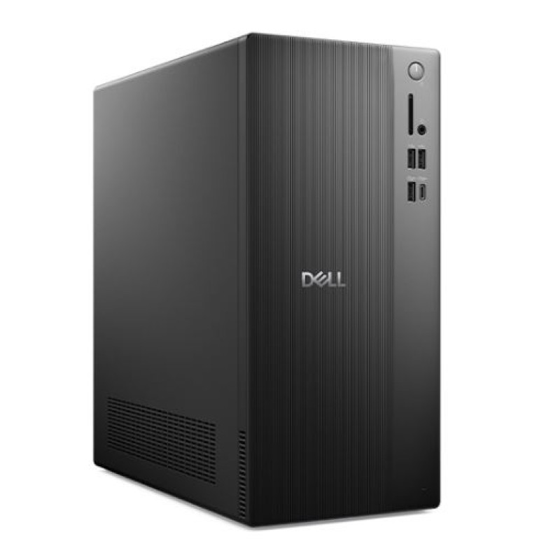 Desktop Dell TOWER  | ECT1250-BLACK ( Intel  Core I3-14100/ 8GB/ 256 GB PCIE SSD  /Win 11 / Wifi+ Bluetooth )