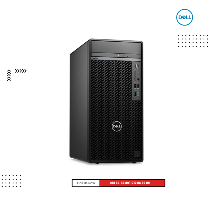 Desktop Dell OptiPlex | 7020 TOWER-BLACK (  Intel® Core™ i7-14700/ 8GB/ 512 GB PCIE  SSD /DOS )