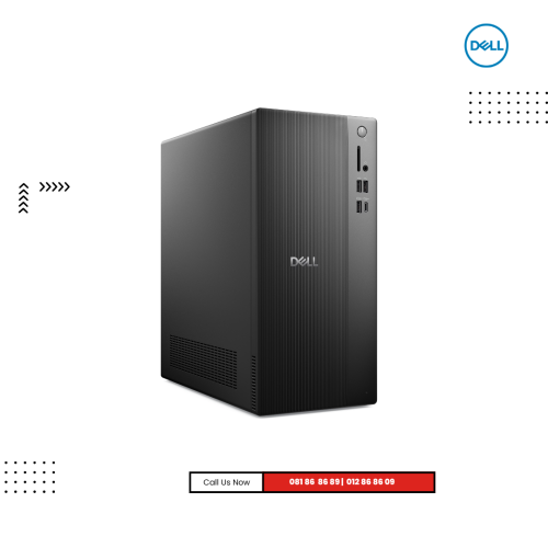 Desktop Dell TOWER | Pro Tower Essential QVT1260 -BLACK ( Intel Core i3-14100 / 8GB/ 512 GB PCIE SSD /DOS )
