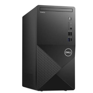 Desktop Dell Vostro | 3030  Tower-BLACK  ( Intel  i3-14100/8GB/  512 GB PCIE M.2 SSD / DOS / WIFI  )