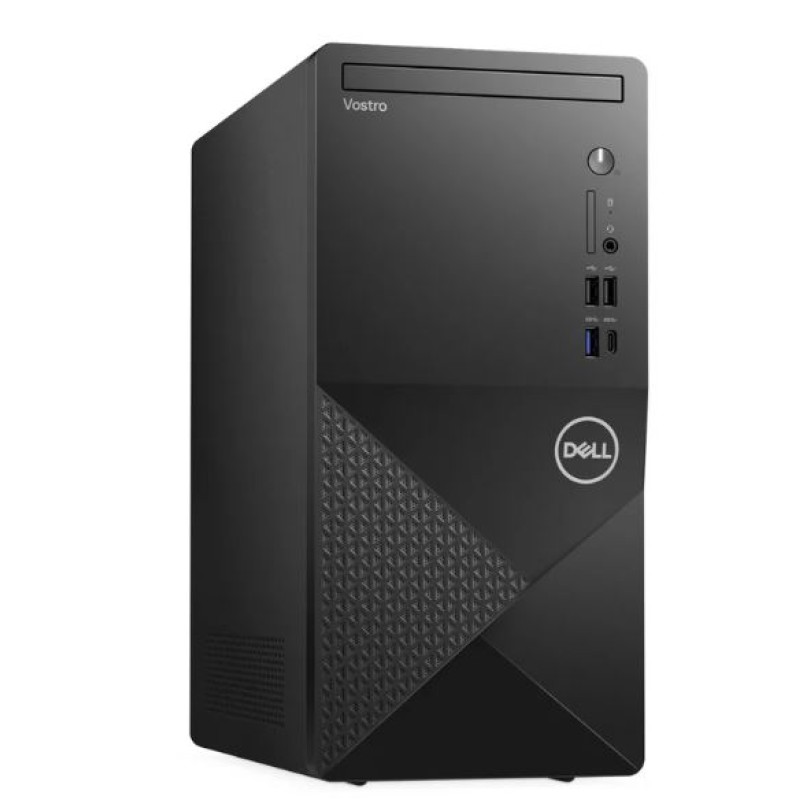 Desktop Dell Vostro | 3030  Tower-BLACK  ( Intel  i3-14100/8GB/  512 GB PCIE M.2 SSD / DOS / WIFI  )