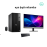 Desktop OFFICE | Dell Pro TOWER -QCT1250 -BLACK ( Intel Core Ultra 5 235- 8GB -512 GB PCIE SSD - DOS ) + Monitor Dell 27" E2726HM (100Hz)