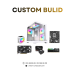 Desktop Custom | PC Build ( Intel Core i5-12400F / 16GB/ 512 GB PCIE / RTX3050-6GB/ DOS ) White