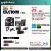 Desktop Custom | PC Build ( Intel i5-14400F / 16GB/ 512 GB PCIE / RTX 5050-8GB/ DOS )
