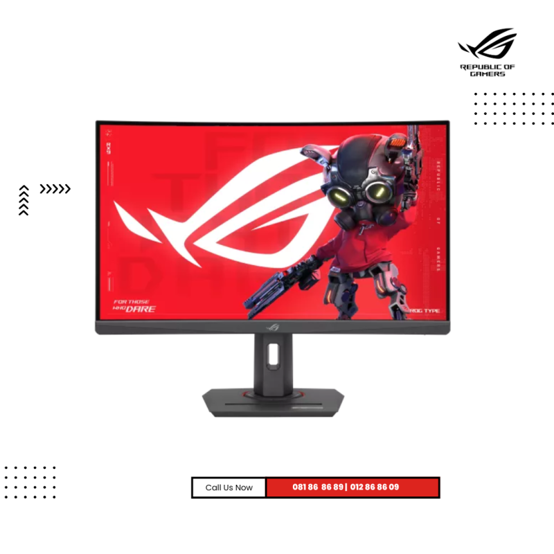 Monitor ASUS ROG | Strix  XG27WCS- Curved ( 2K )  Refresh : 180Hz
