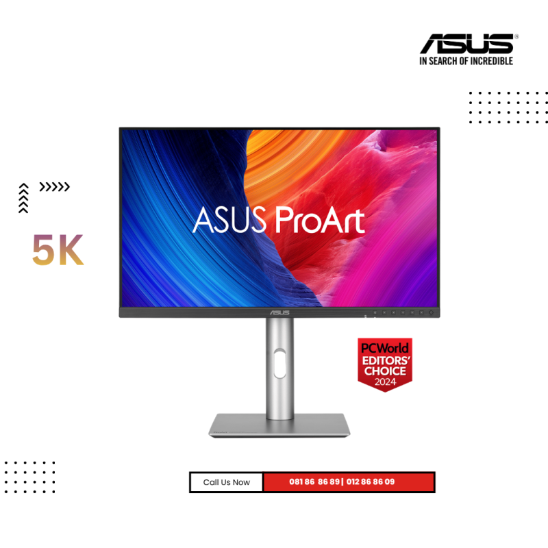 Monitor ASUS ProArt | PA27JCV -(5K)  IPS Refresh Rate : 60HZ