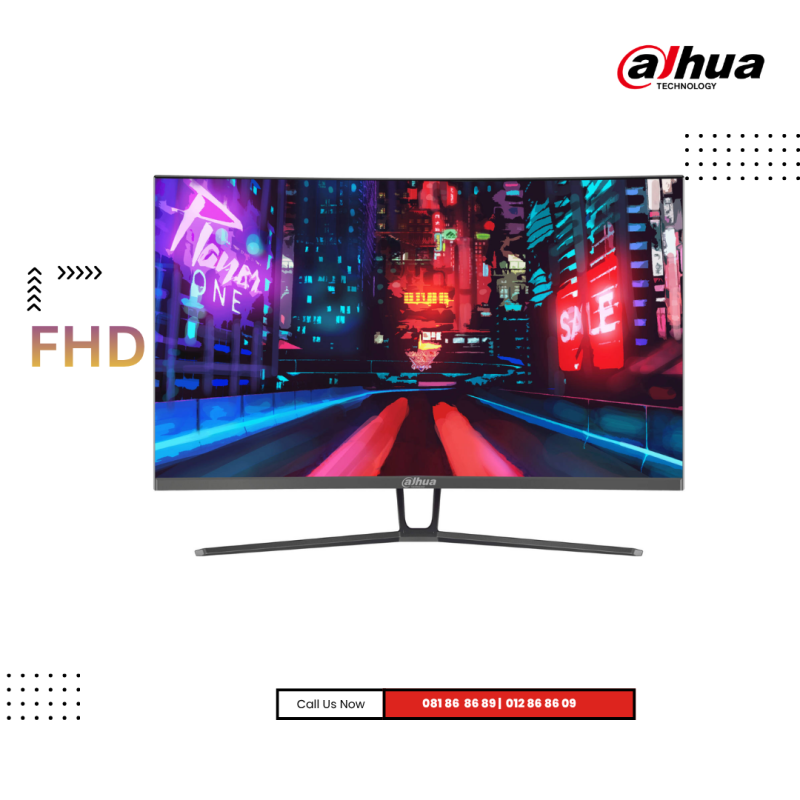 Monitor Dahua | DHI-LM32-E230C ( FHD ) Curved  -Refresh rate :   165Hz
