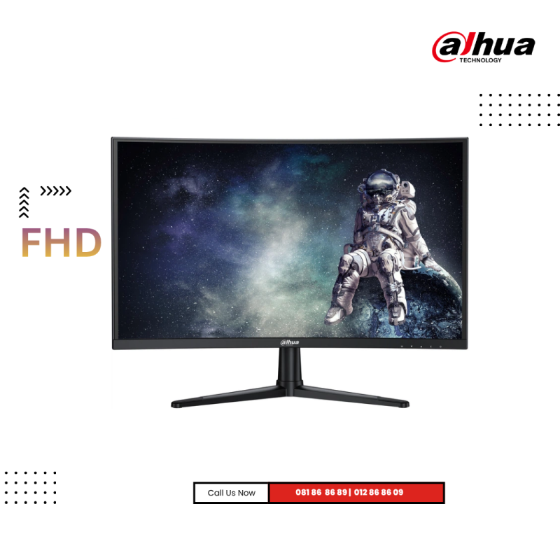 Monitor Dahua | DHI-LM27-E240C Curved ( FHD )  -Refresh Rate : 240Hz