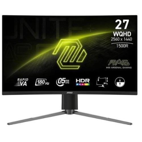 Monitor MSI | MAG 27CQ6PF ( 2K- QHD ) Curved  -Refresh rate : 180Hz