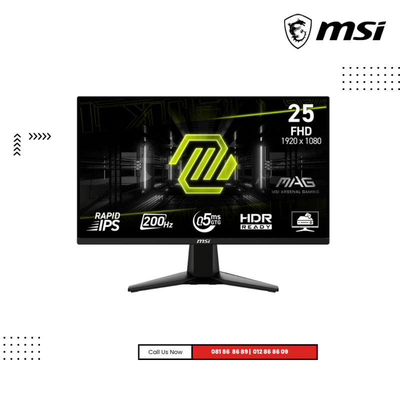 Monitor MSI | MAG 276CF E20 ( FHD ) Curved -Refresh rate : 200Hz