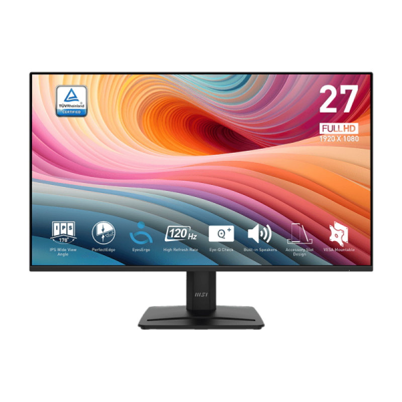 Monitor MSI | MP275 E2 (FHD )  IPS Refresh Rate : 120Hz ( SPEAKER )