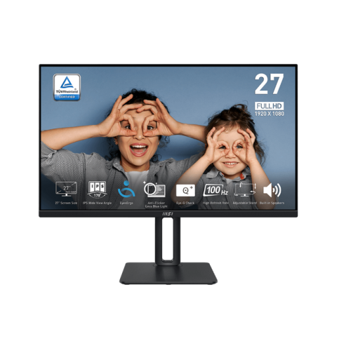 Monitor MSI PRO |  MP275P ( FHD ) IPS Refresh rate : 100Hz