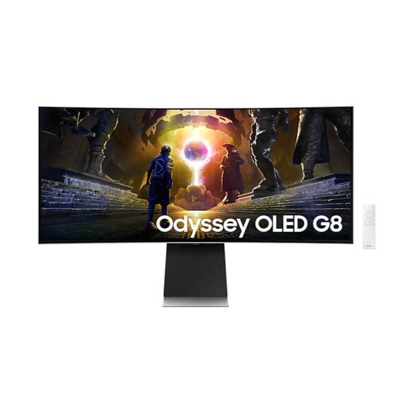 Monitor SAMSUNG | G8 Smart Gaming Odyssey OLED -LS34DG850SEXXT (WQUHD) Curved- Refresh Rate : 175Hz