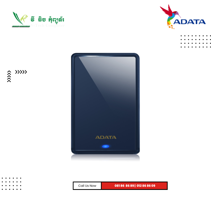 External ADATA HDD | HV620S ( 1TB ) USB 3.2