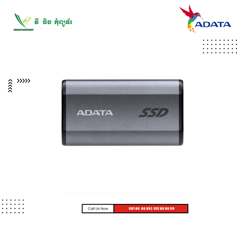 External ADATA SSD | SE880 ( 4TB ) ( USB 3.2 Gen2 x2 Type-C (USB 20Gbps)