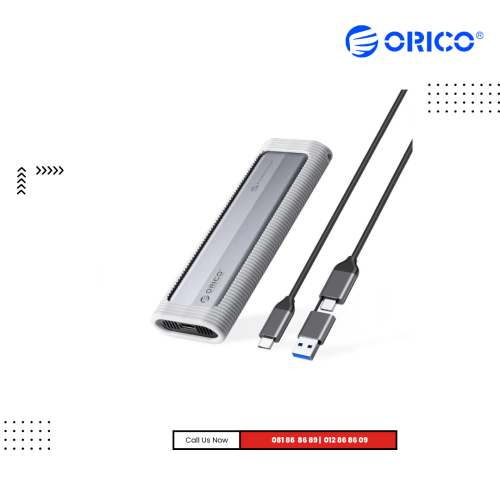 External Enclosure | ORICO M.2 NVMe/NGFF Dual Protocol SSD  (10Gbps) (AXM2S-G2)