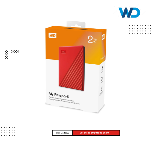 External WD HDD | ( 2TB )   Passport USB A 3.2