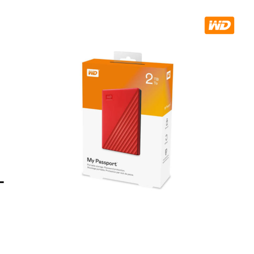 External WD HDD | ( 2TB )   Passport USB A 3.2