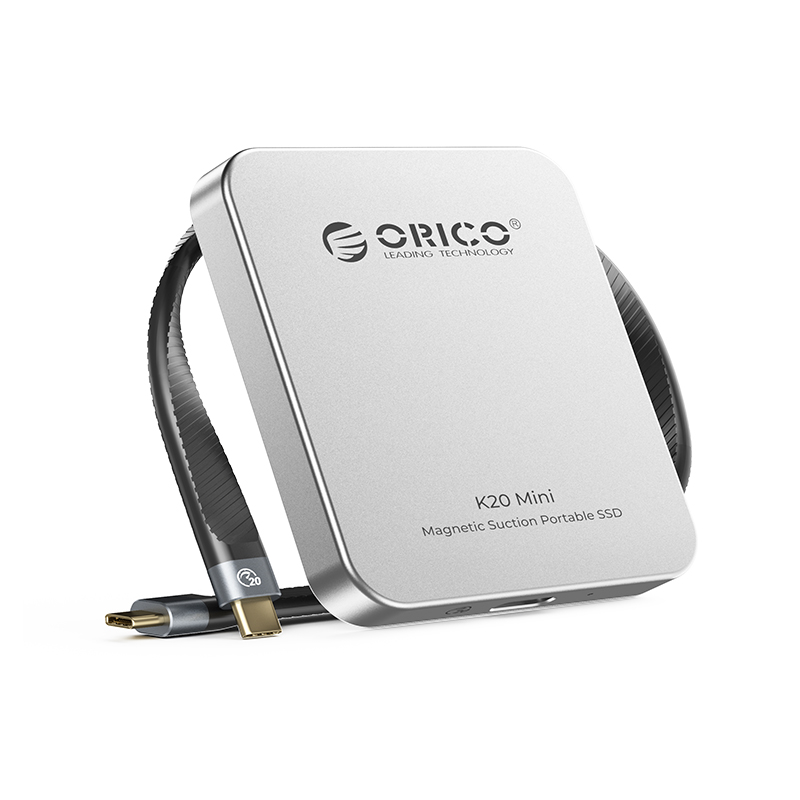 External ORICO SSD | 1 TB  Ultra-Slim Magnetic Portable SSD ( K20 )