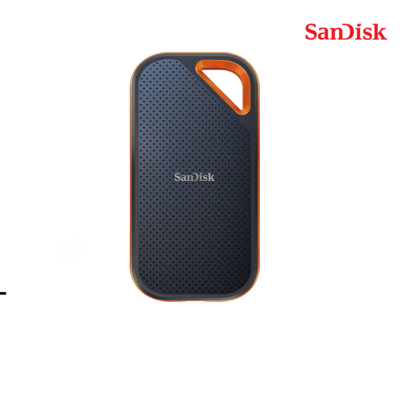 External Sandisk SSD | E81 Extreme Pro ( 2TB ) USB 3.2 Gen2 (10Gbps) Type C & A