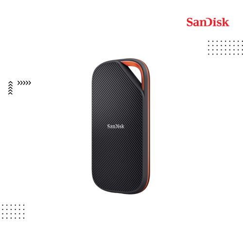 External Sandisk SSD | E82 Portable SSD Extreme Pro  ( 2TB ) High-performance USB4®