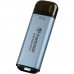 External Transcend SSD | 2TB (  ESD300C )  Blue Transcend, USB 10Gbps, Type C