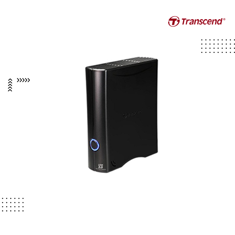 External Transcend HDD | (8TB )  Storejet 3.5" 35T3, External Hard Drives TS8TSJ35T3