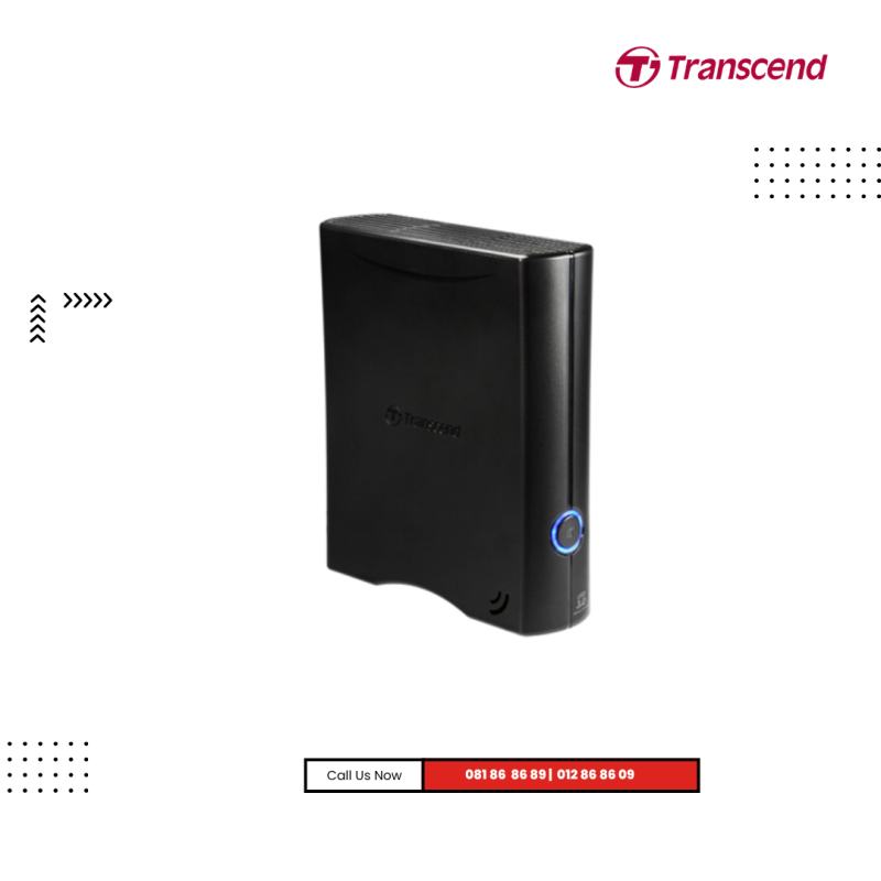 External Transcend HDD | (8TB )  Storejet 3.5" 35T3, External Hard Drives TS8TSJ35T3