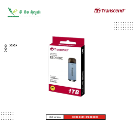 USB Flash Transcend  | 1TB  (  ESD300C )  TS1TESD300C Blue  USB 10Gbps, Type C
