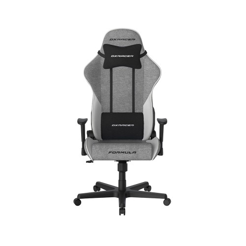 Chair DXRacer  | DXRacer Formular Series Grey White Gaming Chair Size L ( GC/LFD23FBCFBB/GW )