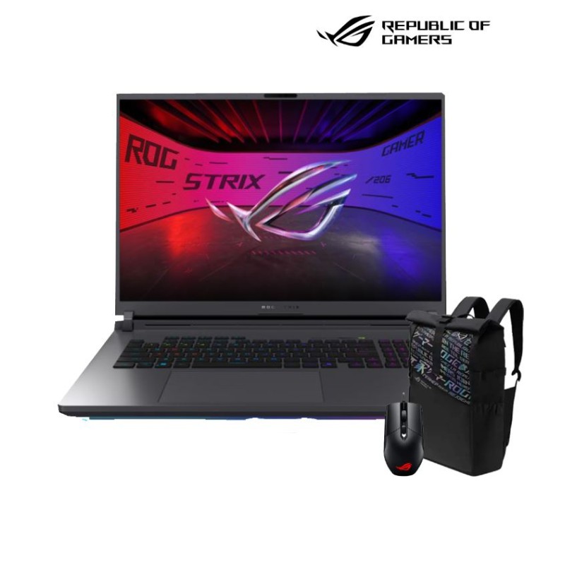 ASUS ROG Strix G18 | G815JMR-S9071W  Volt Green ( Intel Core i7-14650HX / /16GB /1TB PCIE SSD /18"QHD (2.5K) IPS -240HZ /RTX5060-8GB/Win 11 )