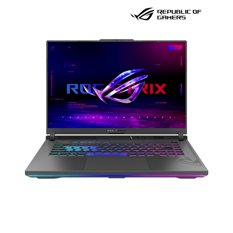 ASUS ROG Strix G16 | G614JU-N3186W-Eclipse Gray ( Intel  i7-13650HX /16GB / 512 GB PCIE M.2/ RTX4050-6GB/16" FHD+( 165HZ )/Win11)