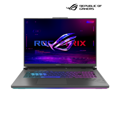 ASUS ROG Strix G18 | G814JV-N6204W -ECLIPSE GRAY ( Intel Core I7-13650HX /16GB /512GB PCIE M.2 SSD / RTX4060-8GB /18"QHD(2K) -240HZ/Win 11 )