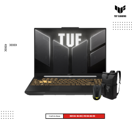 ASUS TUF F16 |​ FX607VU-RL087W  3A-MECHA GRAY  ( Intel Core 5 - 210H /16GB /  512 GB PCIE M.2 SSD/ RTX4050-6GB /16"FHD+( IPS ) 144HZ/ Win 11 )