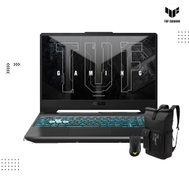 ASUS TUF A15 | FA506NCQ-HN026W -Graphite Black ( AMD Ryzen™ 7 -170 / 16GB /512 GB PCIE SSD / 15.6"FHD / RTX3050-4GB /WIN11 )