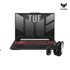 ASUS  TUF A15 |​ FA507NVR-LP138W -GRAY ( AMD  R7-7435HS/16GB / 512GB PCIE SSD /RTX4060-8GB/15.6"FHD-144HZ / Win11 )