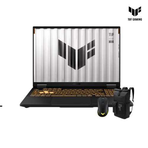 ASUS TUF F16 |​ FX608JMR-RV053W - JAEGER GRAY (  Intel Core  i7-14650HX /16GB / 1TB PCIE M.2 SSD/ RTX5060-8GB /16"FHD+( IPS ) 165HZ/ Win 11 )