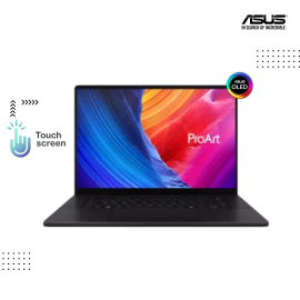 ASUS ProArt P16  |  H7606WX-SE004W-Nano Black (  AMD Ryzen™ AI 9 HX- 370 / 64 GB / 4TB PCIE SSD /16 "OLED (4K) -60HZ/ RTX5090-24GB/ Win11 )