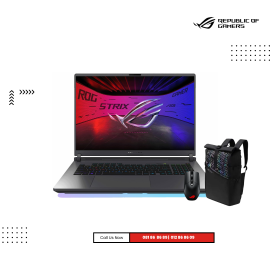 ASUS ROG Strix G18 | G815LR-S9177W  1G-VOLT GREEN  ( Intel Core  Ultra 9-275HX / /16GB /1TB PCIE SSD /18"QHD (2.5K) IPS -240HZ /RTX5070Ti-12GB/Win 11 )