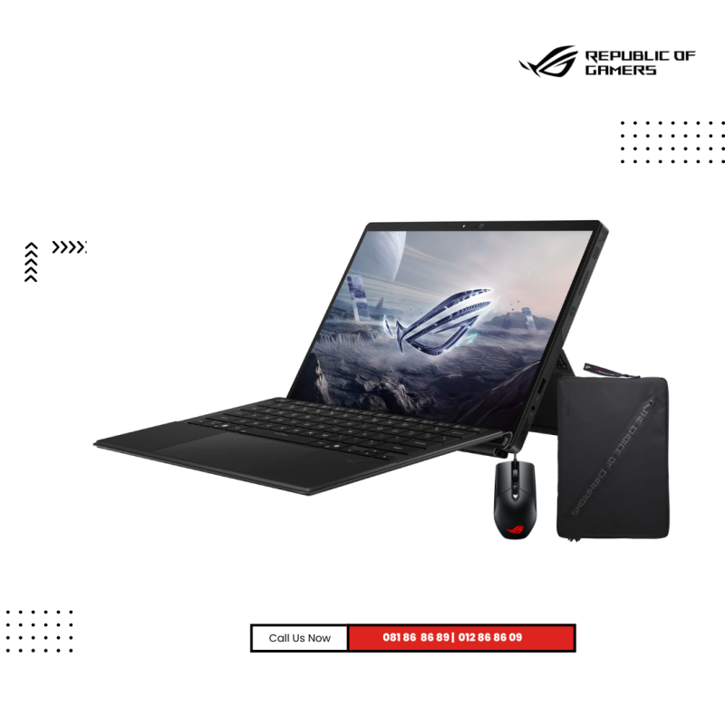 ASUS ROG Flow Z13 | GZ302EA-RU079WS-Off BLACK ( AMD Ryzen™ AI MAX+ 395 / 32GB / 1 TB PCIE  SSD /13.4 " 2.5K -180Hz/Win 11 ) - TouchScreen