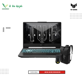 ASUS TUF A15 | FA506NCG-HN205W -Graphite Black ( AMD Ryzen™ 7 -7445HS  /8GB /512 GB PCIE SSD / 15.6"FHD / RTX3050-4GB /WIN11 )