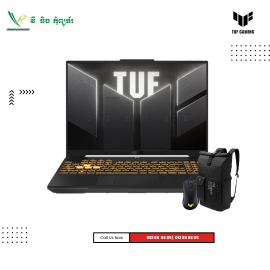 ASUS TUF F16 |​ FX607VU-RL087W  3A-MECHA GRAY  ( Intel Core 5 - 210H /16GB /  512 GB PCIE M.2 SSD/ RTX4050-6GB /16"FHD+( IPS ) 144HZ/ Win 11 )