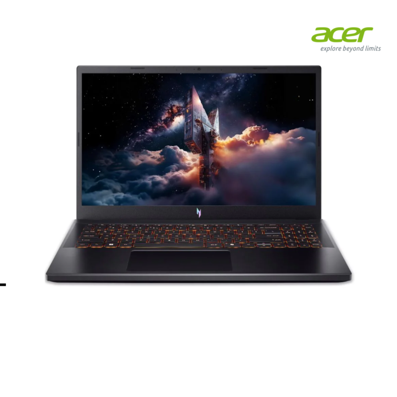 ACER Nitro V15  | 52-57BB - Black ( Intel Core i5-13420H / 16GB / 512GB PCIE  SSD /15.6"FHD -165HZ /RTX5050-8GB /DOS )