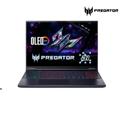 ACER Predator Helios Neo 16S | AI- 98RF Obsidian-Black ( Intel Core Ultra 9-275HX  / 32GB /  1 TB PCIE SSD /16"OLED-(240H Z) /RTX5070Ti-12GB /Win 11 )