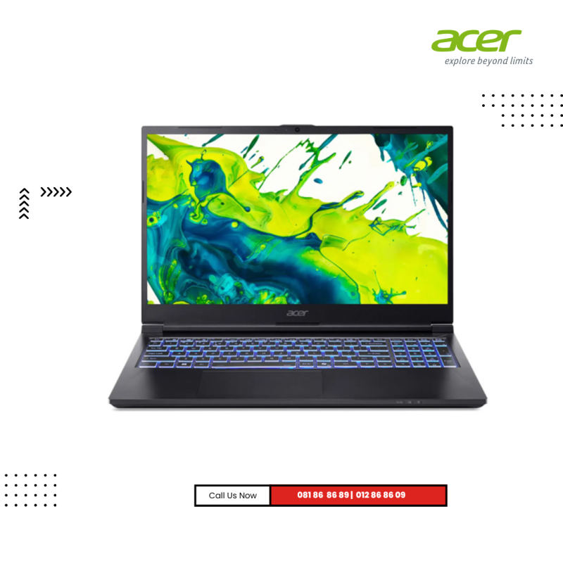 ACER Aspire 7 | A715-59G -Black ( Intel Core i5-12450H / 16GB / 512GB PCIE SSD /15.6"FHD-144Hz /RTX3050-6GB /DOS )