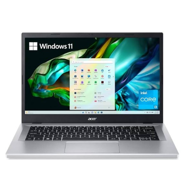 ACER Aspire 3 |  A314-36M-30E0-Sliver ( Intel Core i3‐N305/ 4GB / 256GB PCIE SSD /14"FHD/ DOS )