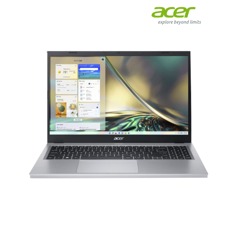 Acer Aspire 3 | A315 -Sliver ( Celeron N100/4GB /512GB PCIE /15.6" FHD/ DOS )