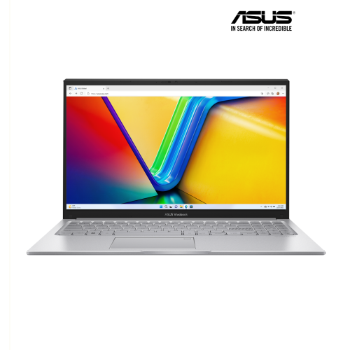 ASUS VIVBOOK 15 | X1504VA -SLIVER ( Intel Core i7-1255U  / 8GB / 512 GB PCIE / 15.6"Full HD /DOS )