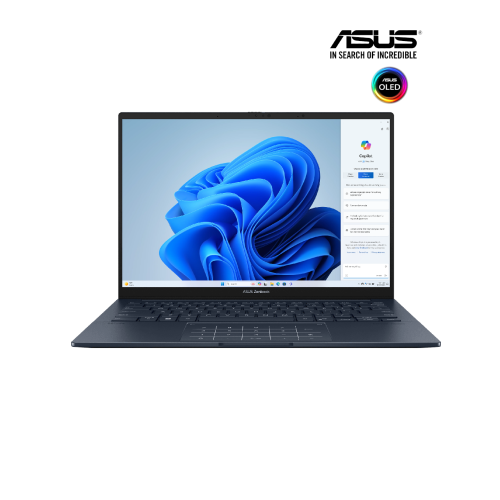 ASUS ZENBOOK 14 OLED | UX3405MA-PZ776W-PONDER BLUE (  Intel® Ultra 9 Processor 185H / 16GB / 1 TB PCIE M.2/ 14" OLED -3K  / Win11 ) -TuochScren